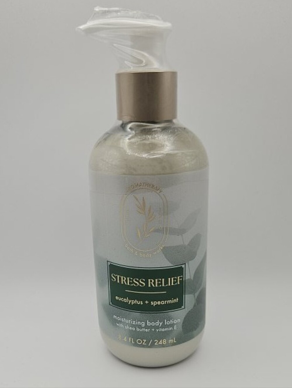 Bath & Body Works Aromatherapy Stress Relief Body Lotion Eucalyptus + Spearmint